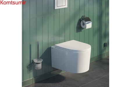 Подвесной унитаз IDDIS безободковый, Stone