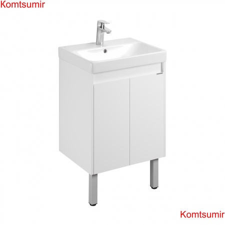 Тумба под раковину AQUATON Сканди 55 Doors универсальная, белый (1A278801SD010)