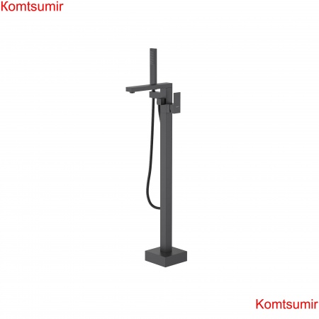 Смеситель для ванны напольный AQUATEK, матовый черный AQ1645MB ЛИБРА