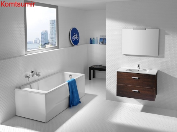 Ванна акриловая Roca Easy прямоугольная 170x75 x45