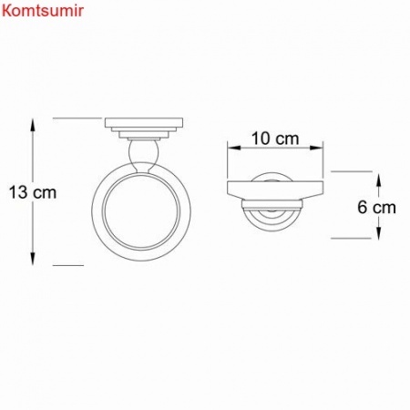 WasserKRAFT Isar K-7329 Мыльница