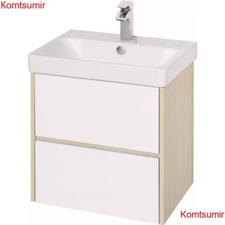 Тумба под раковину AQUATON Сканди 55 подвесная, дуб верона (1A251701SDB20)