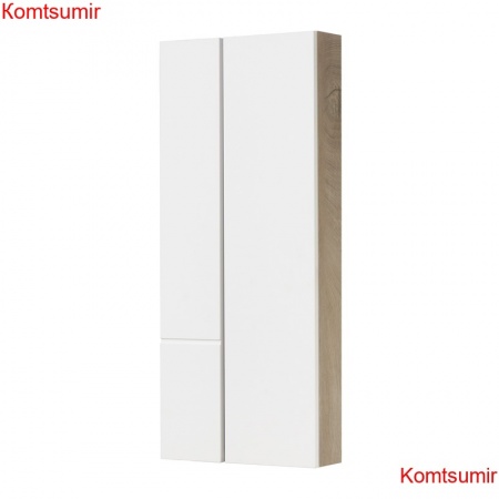 Модуль для зеркала AQUATON Мишель 43 дуб эндгрейн, белый (1A244203MIX40)