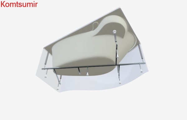 Акриловая ванна 1Marka GRACIA 160x95