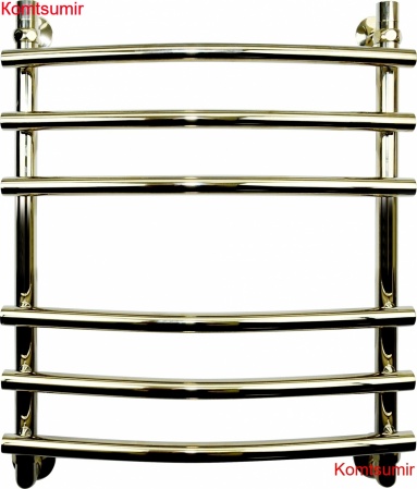 Полотенцесушитель водяной Двин R primo 60/50 1"-3/4"-1/2" золотой хром