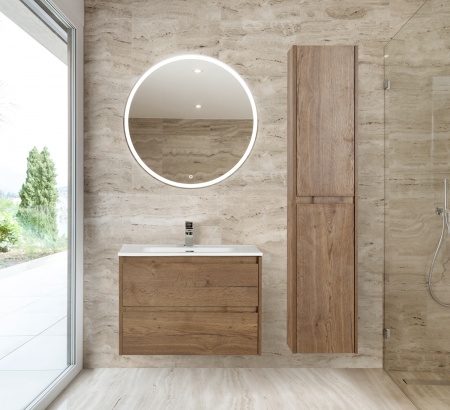 Шкаф подвесной BelBagno KRAFT-1600-2A-SC-RT-L Rovere Tabacco