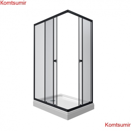 Душевое Ограждение Triton Вента-Блэк 120*80
