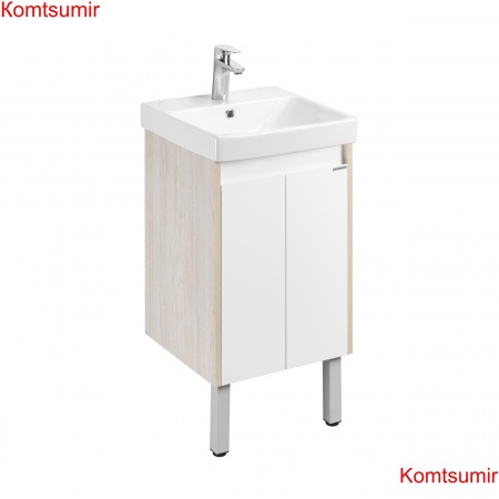 Тумба под раковину AQUATON Сканди 45 Doors универсальная, Белый/Дуб Верона (1A278701SDB20) Тумба под раковину AQUATON Сканди 45 Doors универсальная, Белый/Дуб Верона (1A278701SDB20)