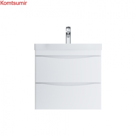 M80FHX0652WG Like, База под раковину, подвесная, 65 см, 2 ящика, белый, глянцевая, шт