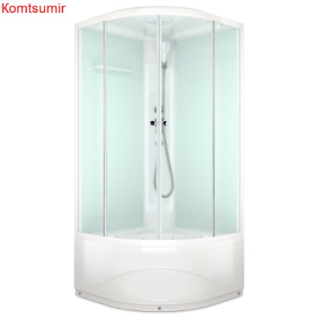 Душевая кабинаDOMANI-Spa Delight Slim 110 high (100*100) Душевая кабинаDOMANI-Spa Delight Slim 110 high (100*100)