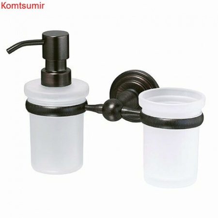 WasserKRAFT Isar K-7389 Держатель стакана и дозатора