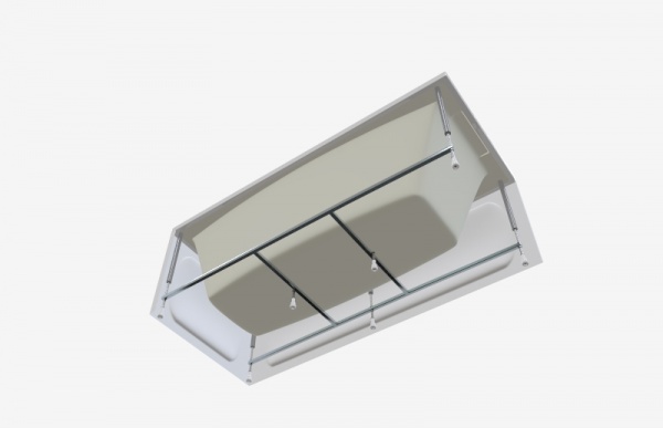 Акриловая ванна 1Marka Aelita 170x75