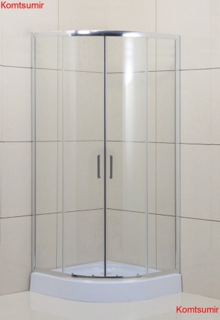 Душевой уголок BelBagno UNO-195-R-2-80-C-Cr