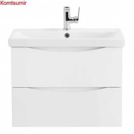 База под раковину подвесная BelBagno MARINO-CER-700-2C-SO-BO-P Bianco Opaco