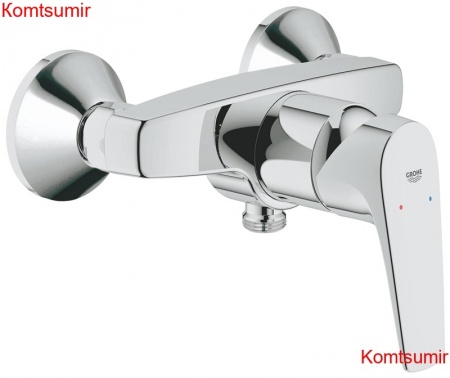Смеситель для душа GROHE BauFlow, хром (23755000)
