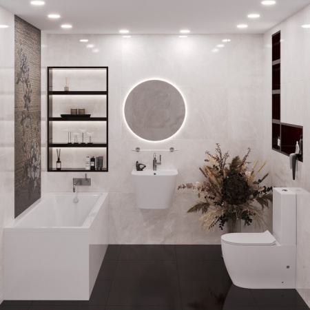 Corpanera Milano ванна прямоугольная 160*70, белый