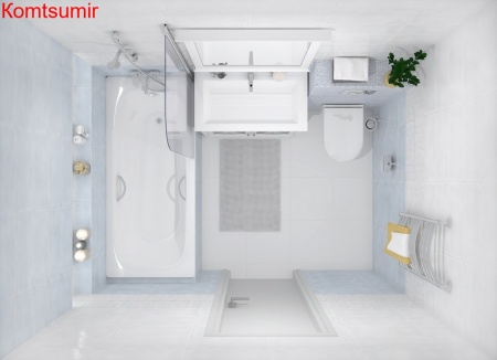 Коллекция Cersanit Pudra 440x200 мм