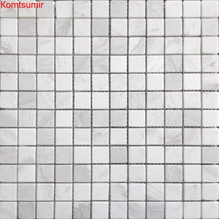 Мозаика Caramelle Mosaic Dolomiti bianco POL 23x23x7 Мозаика Caramelle Mosaic Dolomiti bianco POL 23x23x7