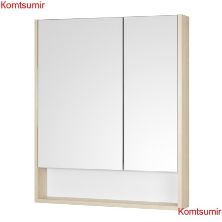 Зеркало-шкаф AQUATON Сканди 70 дуб верона (1A252202SDB20)