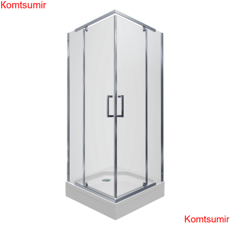 Душевое Ограждение Triton Каппа-Хром 90*90