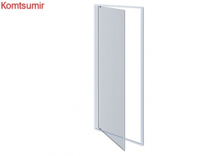 Aquatek Душевая дверь, распашная 200х80, хром