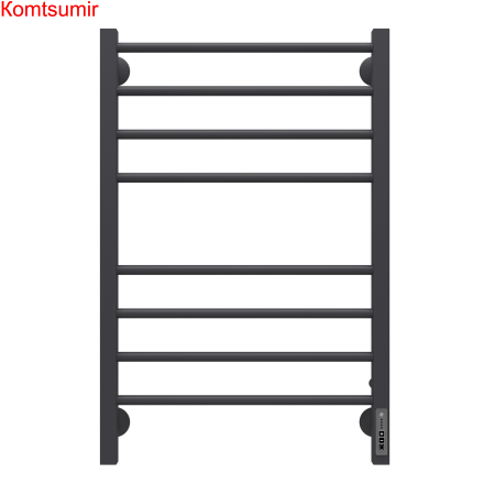 Сицилия П8 500х800 электро КС 9005 матовый  ( new встроен диммер) Полотенцесушитель TERMINUS