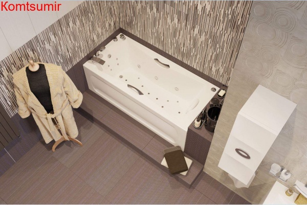 Акриловая ванна 1Marka AGORA 170x75