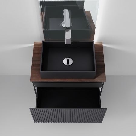 Тумба Strong 80, подвесная антрацит