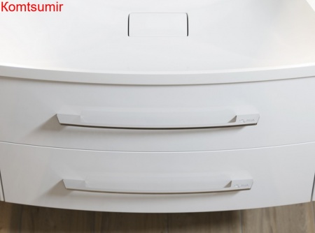 Тумба с раковиной Aqwella 5 stars Neringa 80 белая