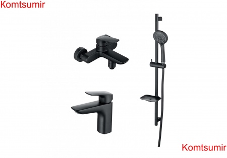 AQ1030MB ВЕГА Set 3 в 1 (AQ1010MB+AQ1040MB+AQ2011MB), матовый черный