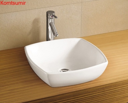 Раковина Azario 430*430*135 мм., белая (AZ-2076 )