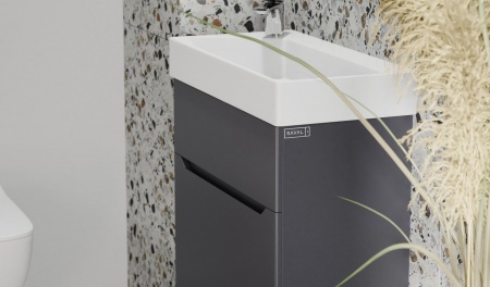 Тумба Brik 65 подвесная Антрацит