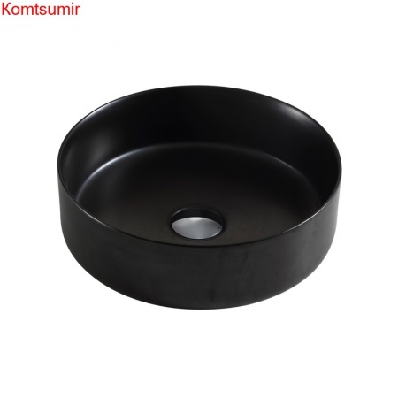 Раковина Azario 355*355*120, накладная, чёрная, матовая (AZ-3134-MB)