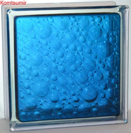 Стеклоблоки Vitrablok окрашенные внутри (Чехия)