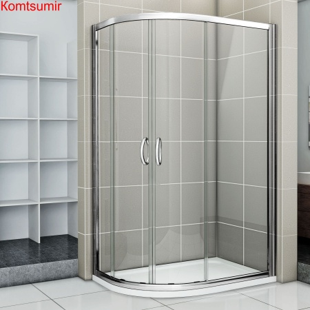 Душевой уголок поддон отдельно 120х80 асимметричный (универсальный) Good Door Infinity R-120-C-CH ИН00011