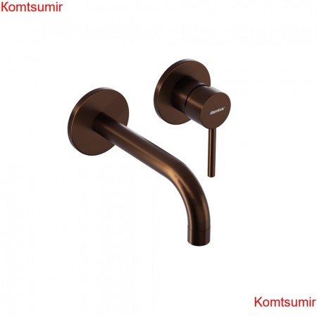 Damixa 360260500 Scandinavian Pure, встраиваемый смеситель для раковины, розовое золото