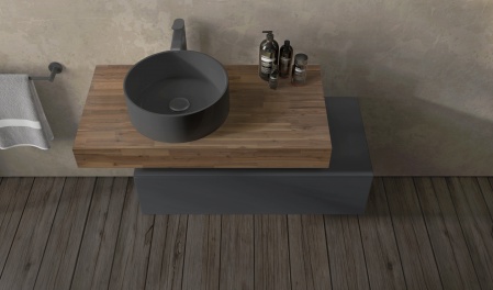 Тумба Modulare 80 подвесная Антрацит