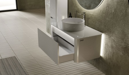 Тумба Lumino 100 подвесная Белая