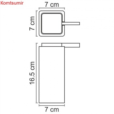 WasserKRAFT Oder K-9699 Дозатор для жидкого мыла