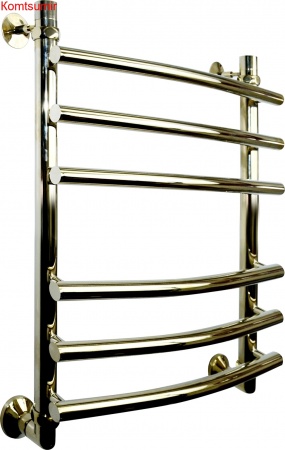 Полотенцесушитель водяной Двин R primo 60/50 1"-3/4"-1/2" золотой хром