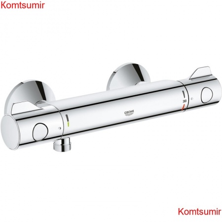 Смеситель для душа Grohe Grohtherm 800 с термостатом Хром (34558000) Смеситель для душа Grohe Grohtherm 800 с термостатом Хром (34558000)