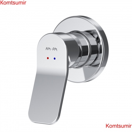 AM.PM F85A65000 X-Joy, cмеситель д/душа монтируемый в стену, хром, шт. AM.PM F85A65000 X-Joy, cмеситель д/душа монтируемый в стену, хром, шт.