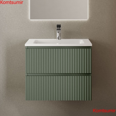 Тумба Coste 60 подвесная Зелёная