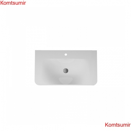 M30WPC0801WG Sensation, раковина мебельная , искусственный мрамор, 80 см, встроенная в столешницу, б