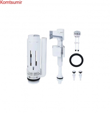 Унитаз-компакт напольный с бачком Aquatek ЕВРОПА AQ2903T-00 с сиденьем Soft Close, смыв торнадо