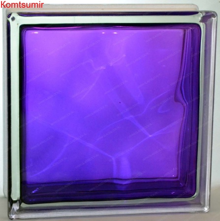 Стеклоблоки Vitrablok окрашенные внутри (Чехия)