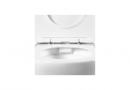 Унитаз подвесной безободковый AQUATEK ОБЕРОН AQ1363W-00 533*360*344 мм, горизонтальный выпуск, тонкое сиденье с механизмом плавного закрывания, крепеж Унитаз подвесной безободковый AQUATEK ОБЕРОН AQ1363W-00 533*360*344 мм, горизонтальный выпуск, тонкое сиденье с механизмом плавного закрывания, крепеж