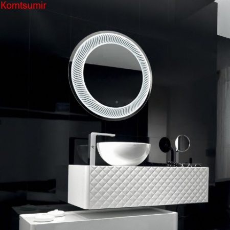 Зеркало AZARIO Марс D770 LED, LED-подсветка, сенсорный выключатель Зеркало AZARIO Марс D770 LED, LED-подсветка, сенсорный выключатель