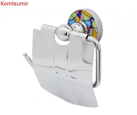 WasserKRAFT Diemel K-2225 Держатель туалетной бумаги с крышкой