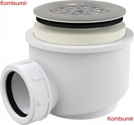 Сифон для поддона AlcaPlast A46-60 хром